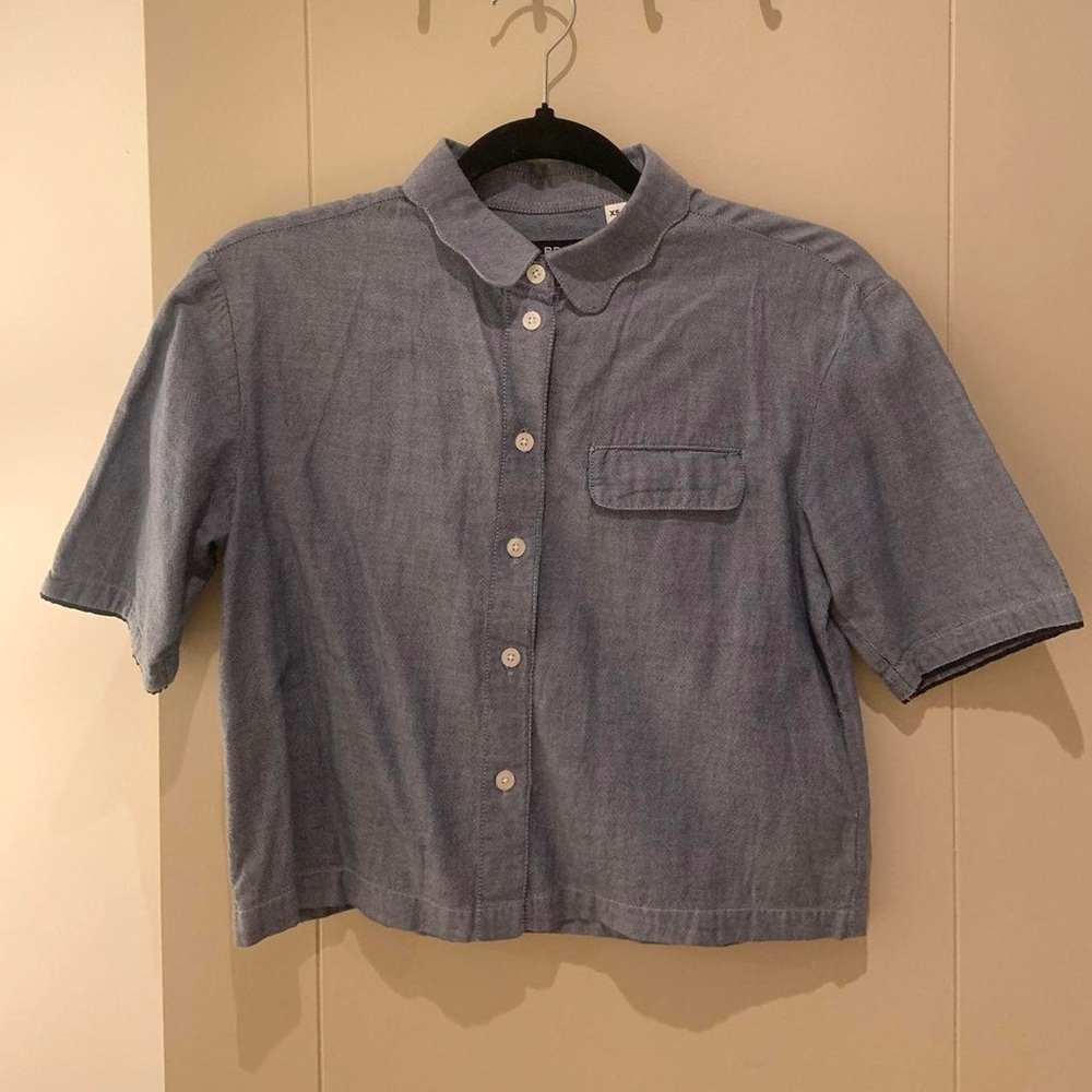 Urban Outfitters Cropped Shirt